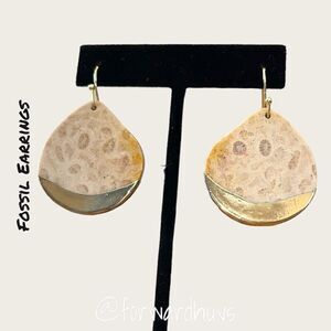 Bundle Sale 3 for $15 | Teardrop Shaped Earrings with Gold Tone Dipped Bottom